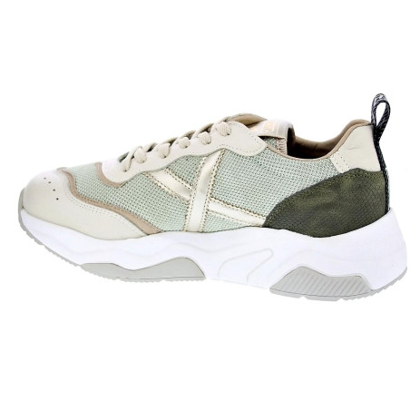 Zapatillas Munich zapatos Mujer modelo Wave Beige 