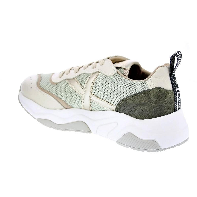 Zapatillas Munich zapatos Mujer modelo Wave Beige 