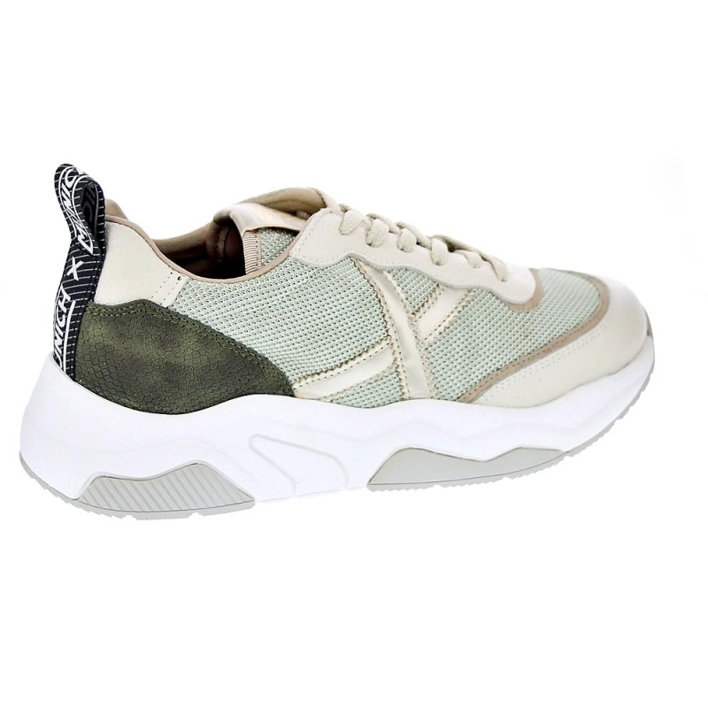 Zapatillas Munich zapatos Mujer modelo Wave Beige 