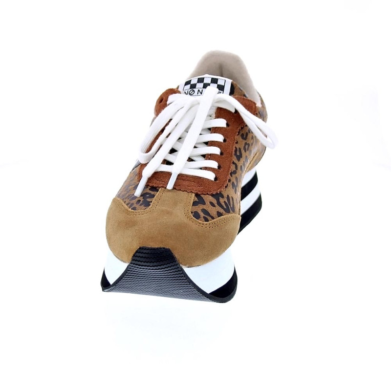 Zapatillas No Name zapatos Mujer modelo Flex Jogger Suede Marrón 