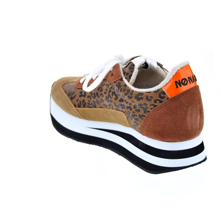 Zapatillas No Name zapatos Mujer modelo Flex Jogger Suede Marrón 