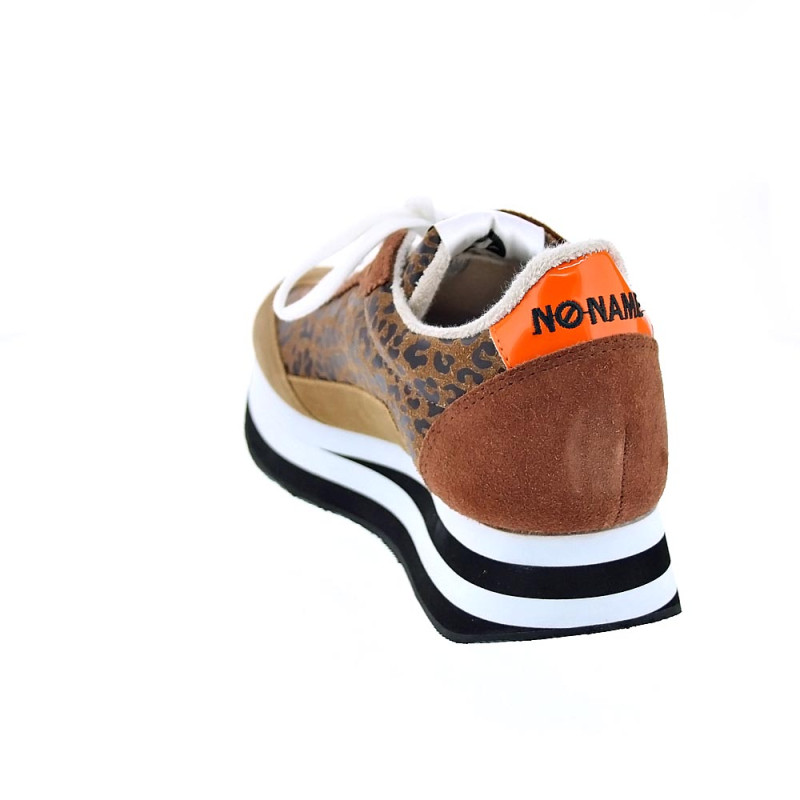 Zapatillas No Name zapatos Mujer modelo Flex Jogger Suede Marrón 