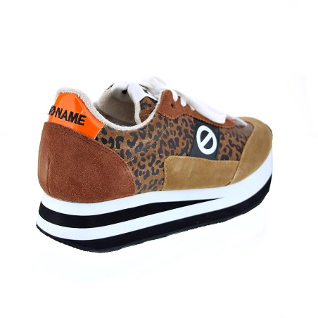 Zapatillas No Name zapatos Mujer modelo Flex Jogger Suede Marrón 