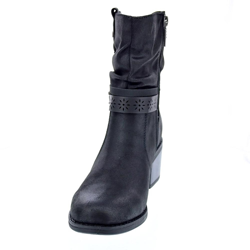 Botines Mtng zapatos Mujer modelo Persea Negro 