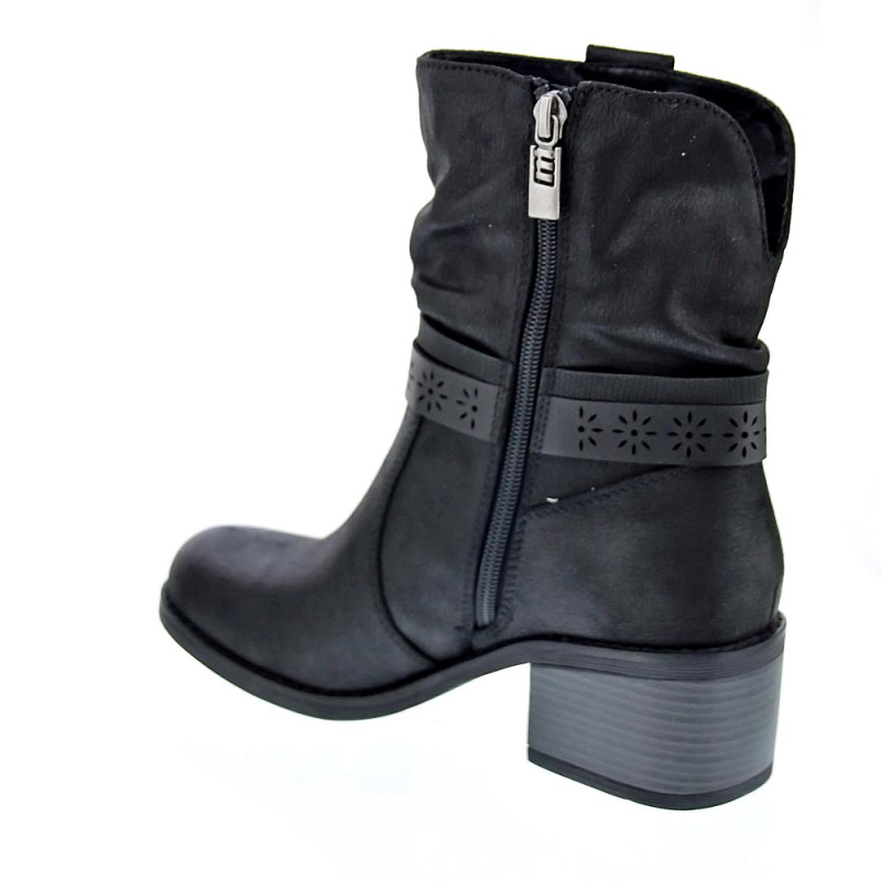 Botines Mtng zapatos Mujer modelo Persea Negro 