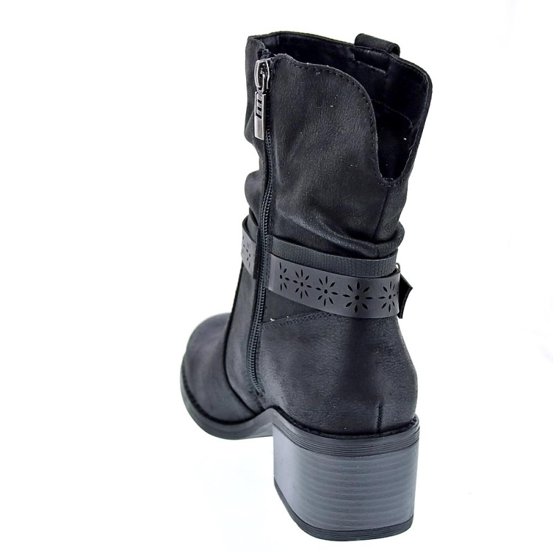 Botines Mtng zapatos Mujer modelo Persea Negro 