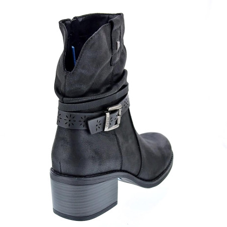 Botines Mtng zapatos Mujer modelo Persea Negro 