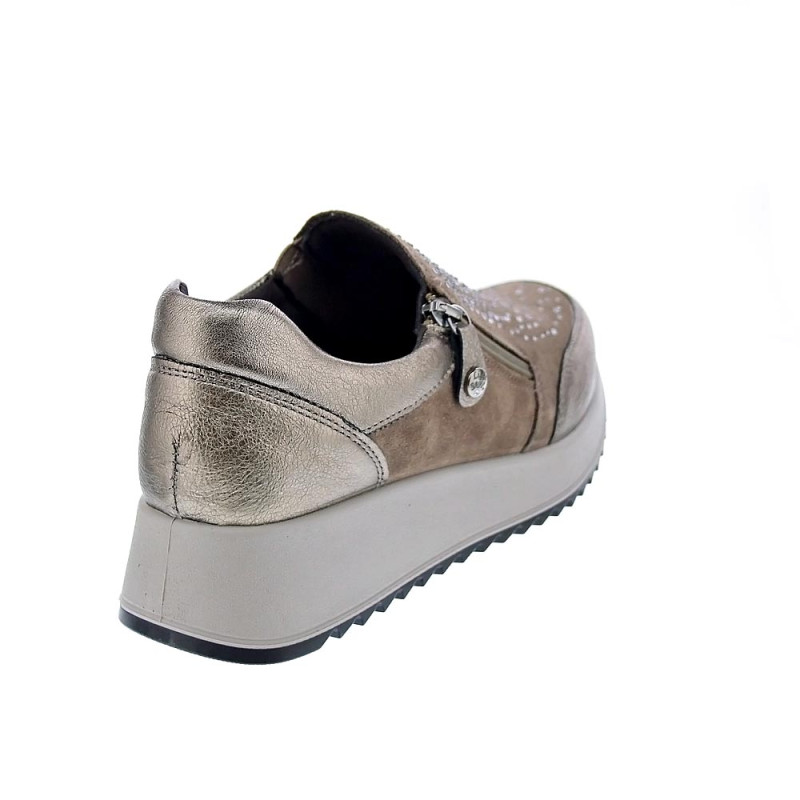 Zapatillas Imac zapatos Mujer modelo 457360 Beige 