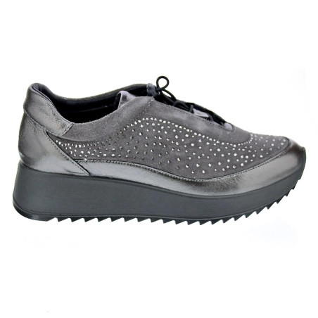 Zapatillas Imac zapatos Mujer modelo 457370 Plata 