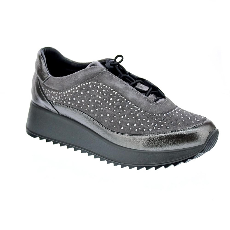 Zapatillas Imac zapatos Mujer modelo 457370 Plata 