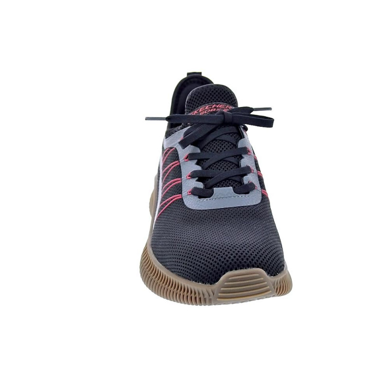 Zapatillas Skechers zapatos Hombre modelo Bobs Negro 