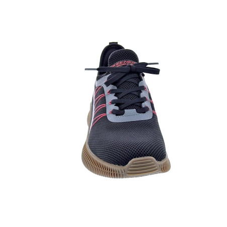 Zapatillas Skechers zapatos Hombre modelo Bobs Negro 