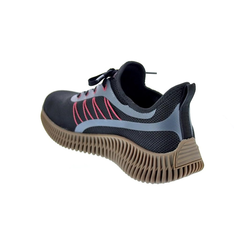 Zapatillas Skechers zapatos Hombre modelo Bobs Negro 