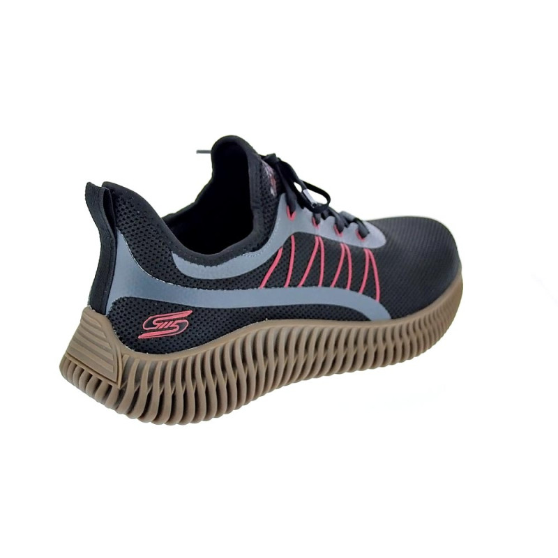 Zapatillas Skechers zapatos Hombre modelo Bobs Negro 