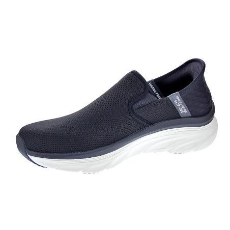 Mocasines Skechers zapatos Hombre modelo Slip-ins Relaxed Fit: D'Lux Walker - Orford Negro 
