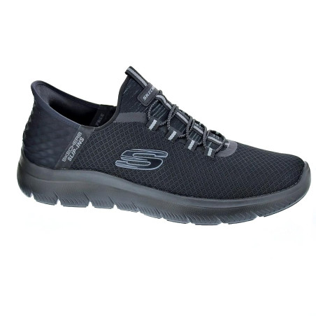 Zapatillas Skechers zapatos Hombre modelo Slip-ins Summits High Negro Negro 
