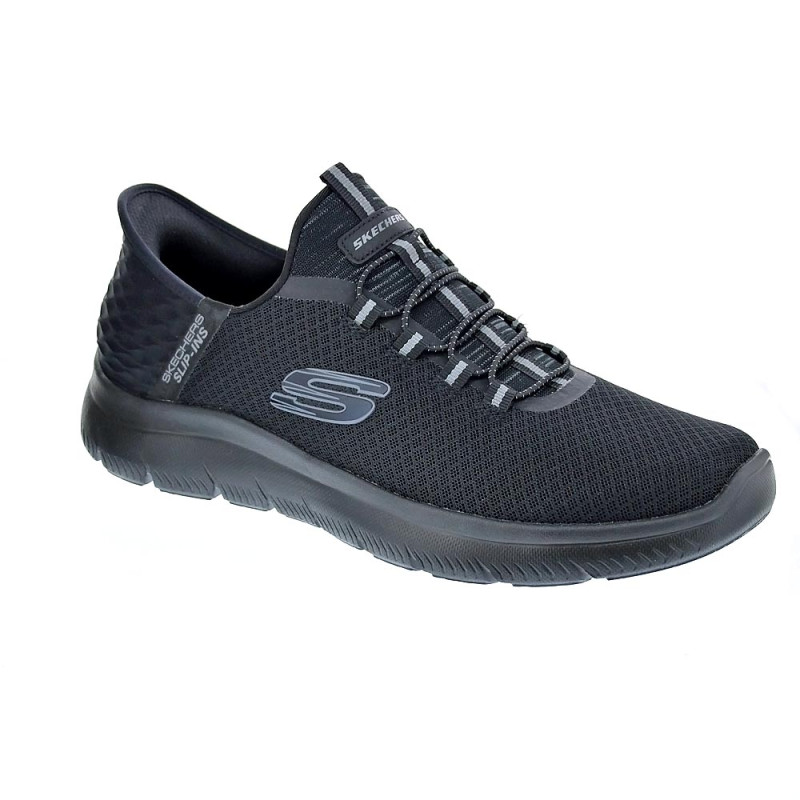 Zapatillas Skechers zapatos Hombre modelo Slip-ins Summits High Negro Negro 