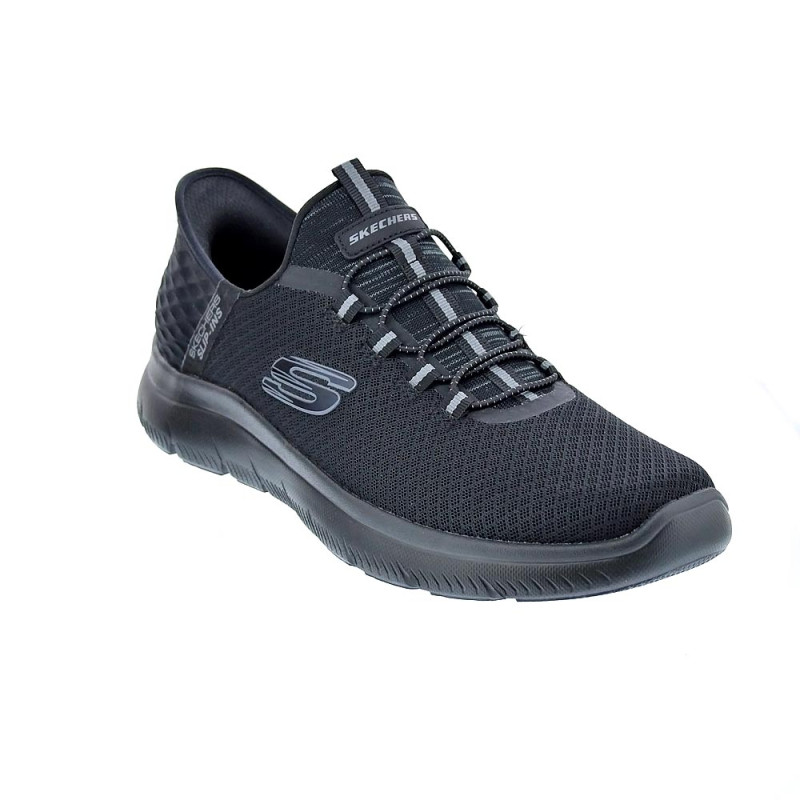 Zapatillas Skechers zapatos Hombre modelo Slip-ins Summits High Negro Negro 
