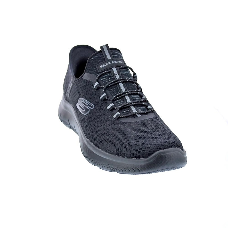 Zapatillas Skechers zapatos Hombre modelo Slip-ins Summits High Negro Negro 
