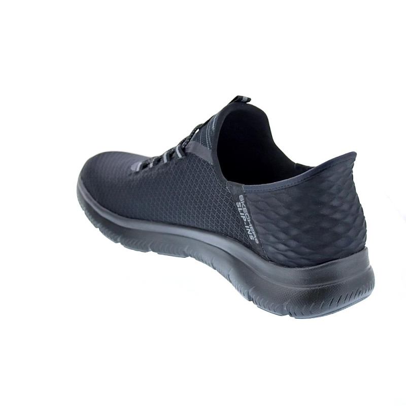 Zapatillas Skechers zapatos Hombre modelo Slip-ins Summits High Negro Negro 
