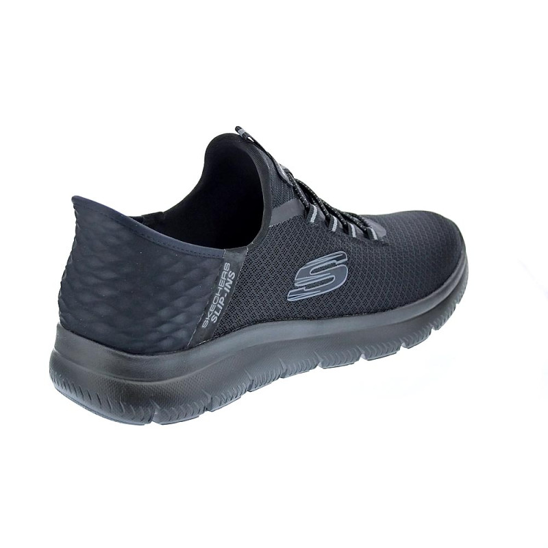 Zapatillas Skechers zapatos Hombre modelo Slip-ins Summits High Negro Negro 