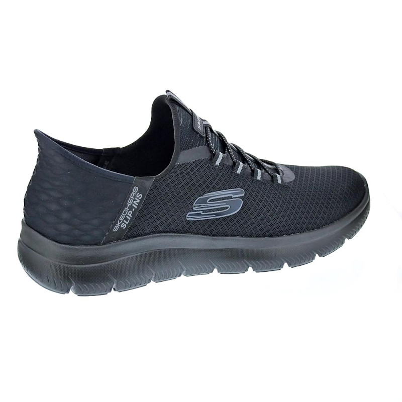 Zapatillas Skechers zapatos Hombre modelo Slip-ins Summits High Negro Negro 