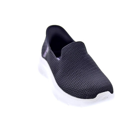 Mocasines Skechers zapatos Mujer modelo Slip-ins Go Walk Negro 