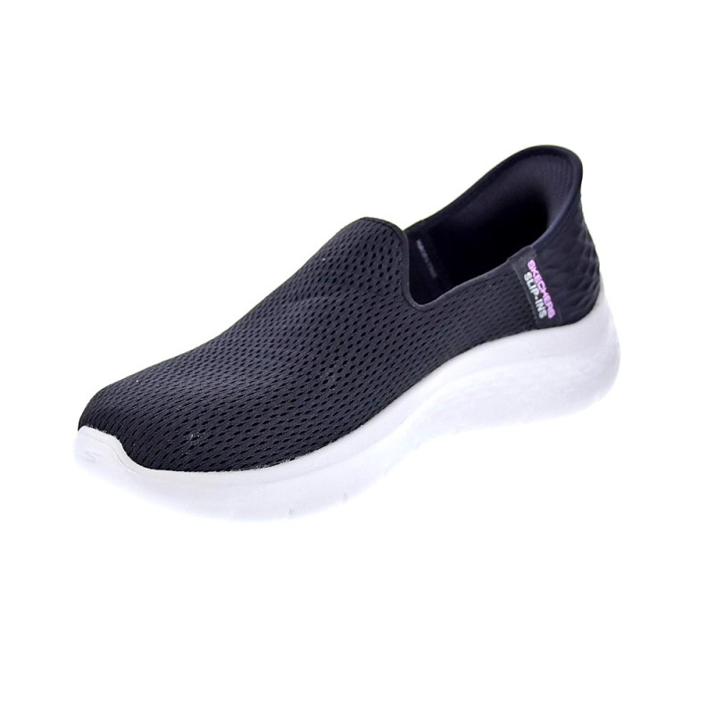 Mocasines Skechers zapatos Mujer modelo Slip-ins Go Walk Negro 