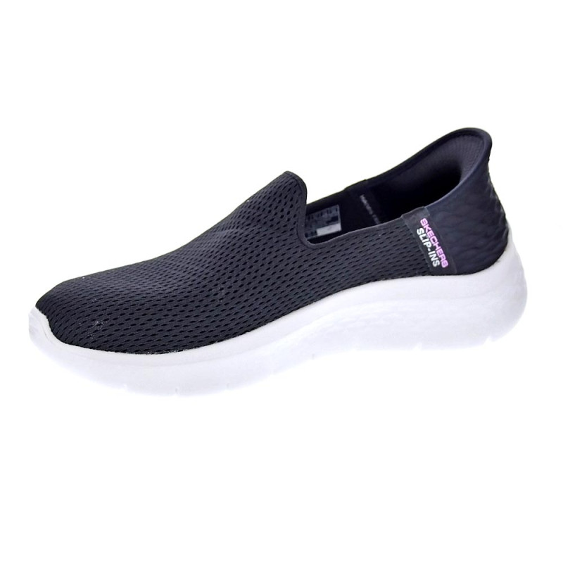 Mocasines Skechers zapatos Mujer modelo Slip-ins Go Walk Negro 