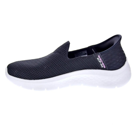 Mocasines Skechers zapatos Mujer modelo Slip-ins Go Walk Negro 