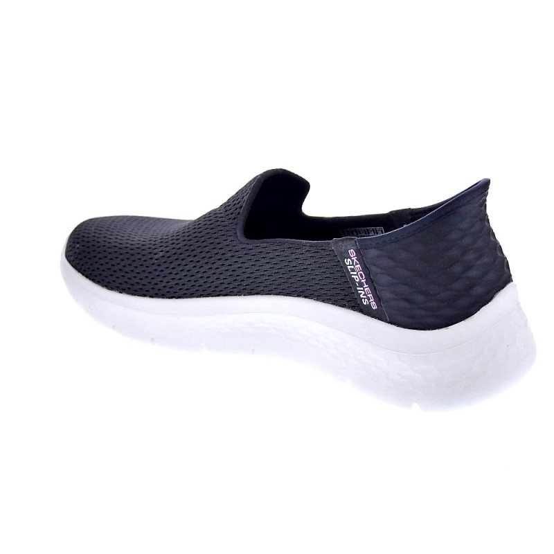 Mocasines Skechers zapatos Mujer modelo Slip-ins Go Walk Negro 