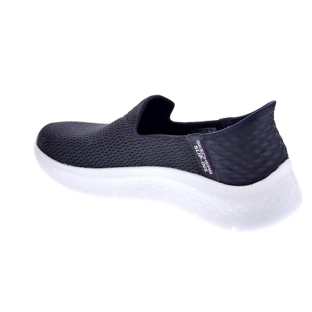 Mocasines Skechers zapatos Mujer modelo Slip-ins Go Walk Negro 