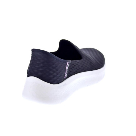 Mocasines Skechers zapatos Mujer modelo Slip-ins Go Walk Negro 