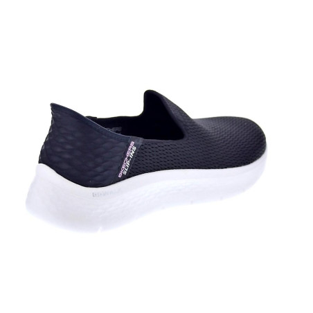 Mocasines Skechers zapatos Mujer modelo Slip-ins Go Walk Negro 