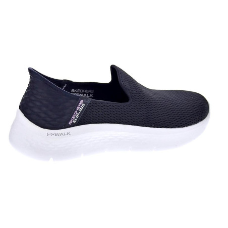 Mocasines Skechers zapatos Mujer modelo Slip-ins Go Walk Negro 