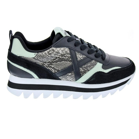 Zapatillas Munich zapatos Mujer modelo Ripple Negro 