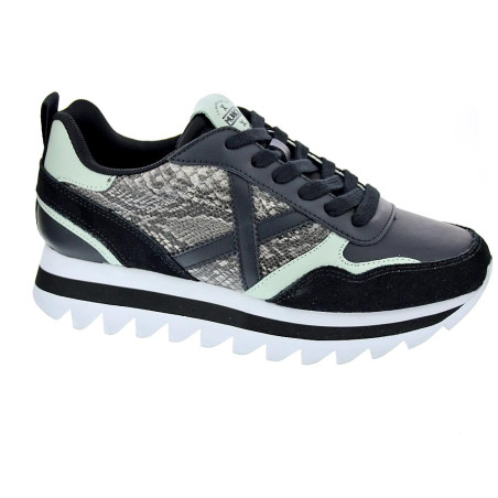 Zapatillas Munich zapatos Mujer modelo Ripple Negro 