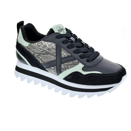 Zapatillas Munich zapatos Mujer modelo Ripple Negro 