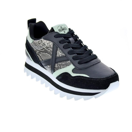 Zapatillas Munich zapatos Mujer modelo Ripple Negro 