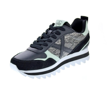 Zapatillas Munich zapatos Mujer modelo Ripple Negro 
