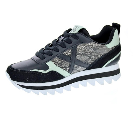 Zapatillas Munich zapatos Mujer modelo Ripple Negro 