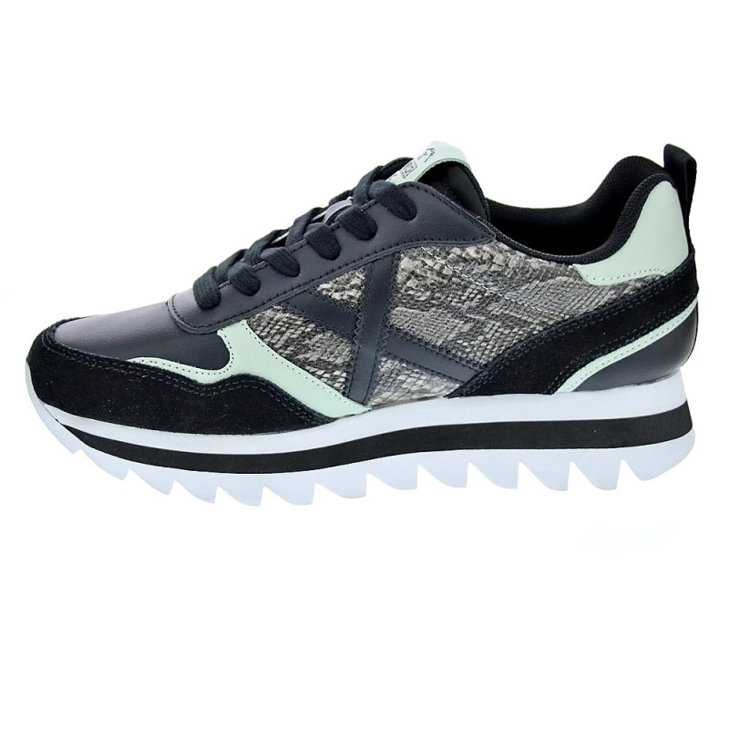 Zapatillas Munich zapatos Mujer modelo Ripple Negro 