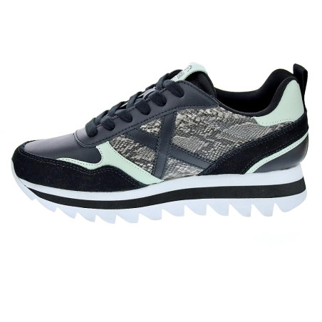 Zapatillas Munich zapatos Mujer modelo Ripple Negro 