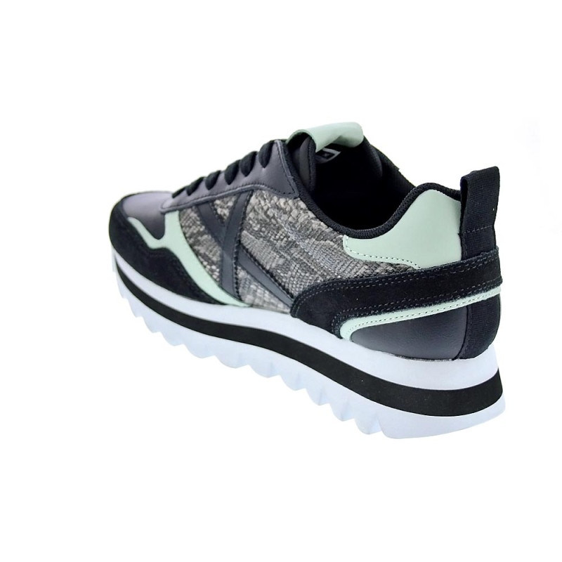 Zapatillas Munich zapatos Mujer modelo Ripple Negro 