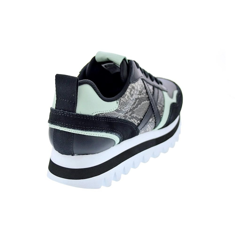 Zapatillas Munich zapatos Mujer modelo Ripple Negro 