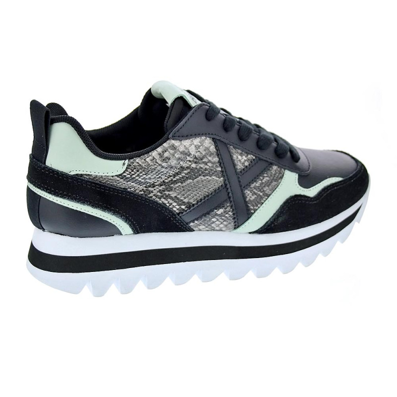 Zapatillas Munich zapatos Mujer modelo Ripple Negro 