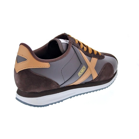 Zapatillas Munich zapatos Hombre modelo Sapporo 177 Marrón 