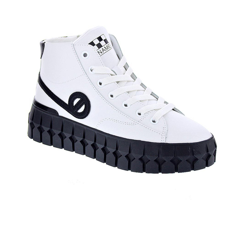 Botines No Name zapatos Mujer modelo Play Mid Blanco 