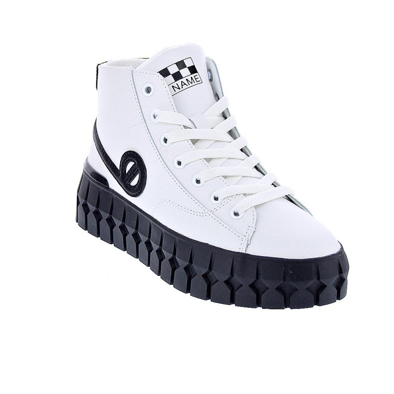 Botines No Name zapatos Mujer modelo Play Mid Blanco 