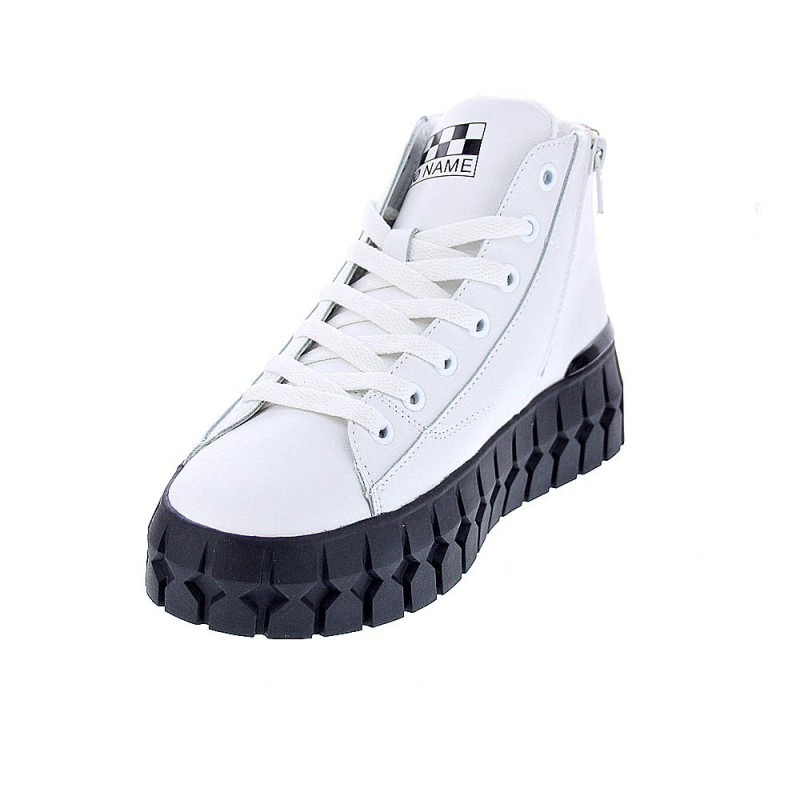 Botines No Name zapatos Mujer modelo Play Mid Blanco 